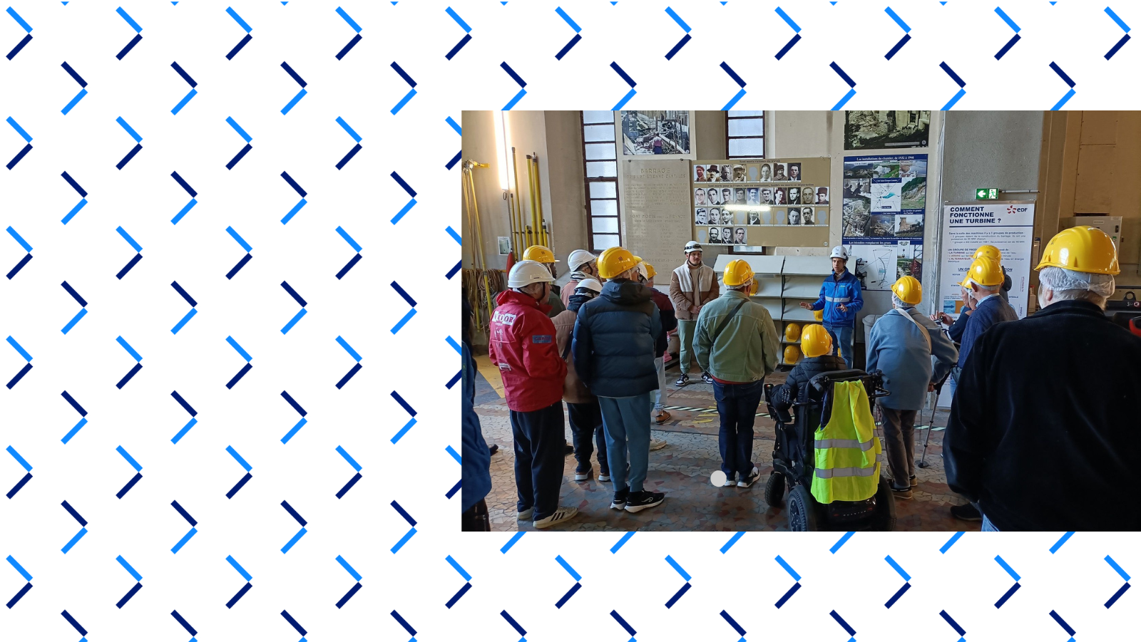 TOURISME : visite du barrage et de la centrale de Saint-Etienne-Cantalès labellisée Tourisme & Handicap - © Centre France